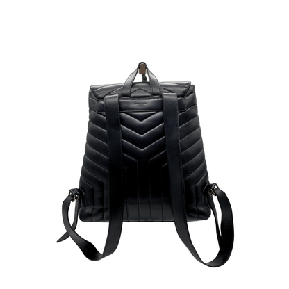 Saint Laurent Loulou Leather Backpack
