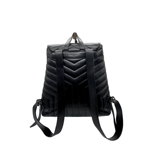 Saint Laurent Loulou Leather Backpack