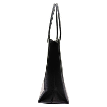 Balenciaga Logo North South Squared XXS Black Shopper Tote
