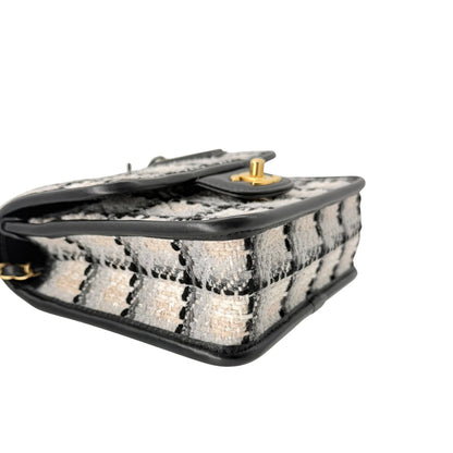 Chanel Tweed School Memory Top Handle
