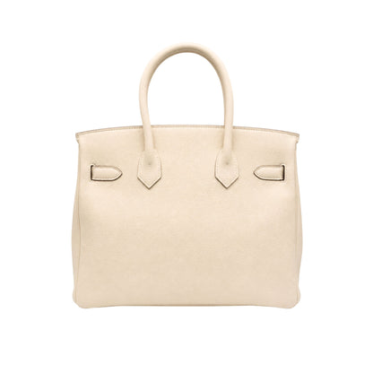 Hermes Birkin 30 Craie Togo Leather with Rose Gold Hardware