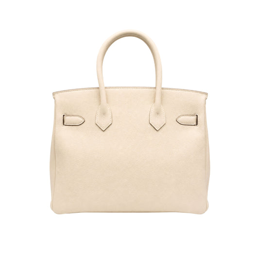 Hermes Birkin 30 Craie Togo Leather with Rose Gold Hardware