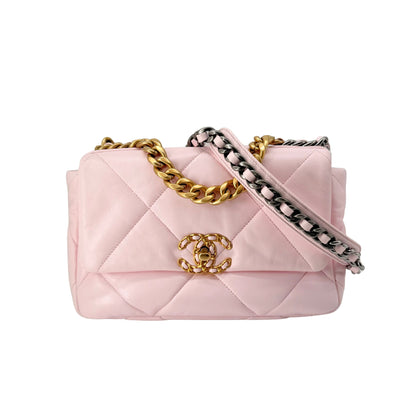 Chanel 19 Medium Light Pink Flap Bag