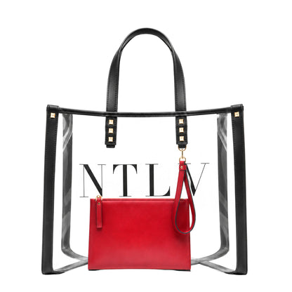 Valentino PVC Rockstud Tote