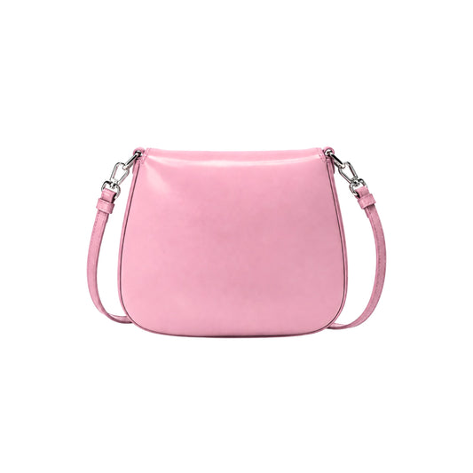 Prada Cleo Pink Mini Leather Crossbody Bag