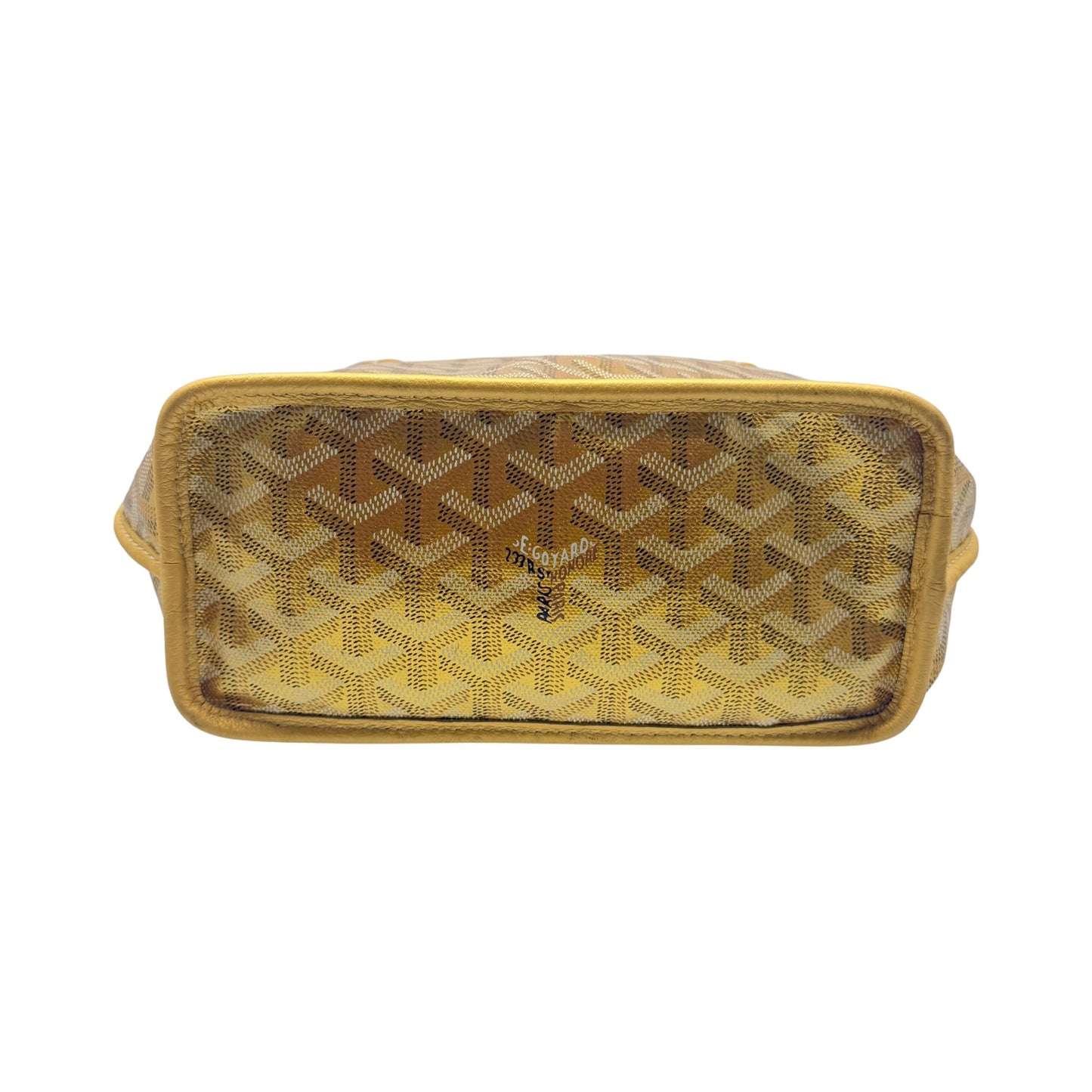Goyard Anjou Gold Reversible Mini Tote