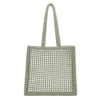 Prada Raffia Mint Green Tote