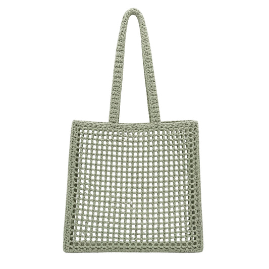 Prada Raffia Mint Green Tote