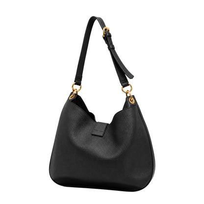 Tom Ford Black Large Tara Hobo Bag