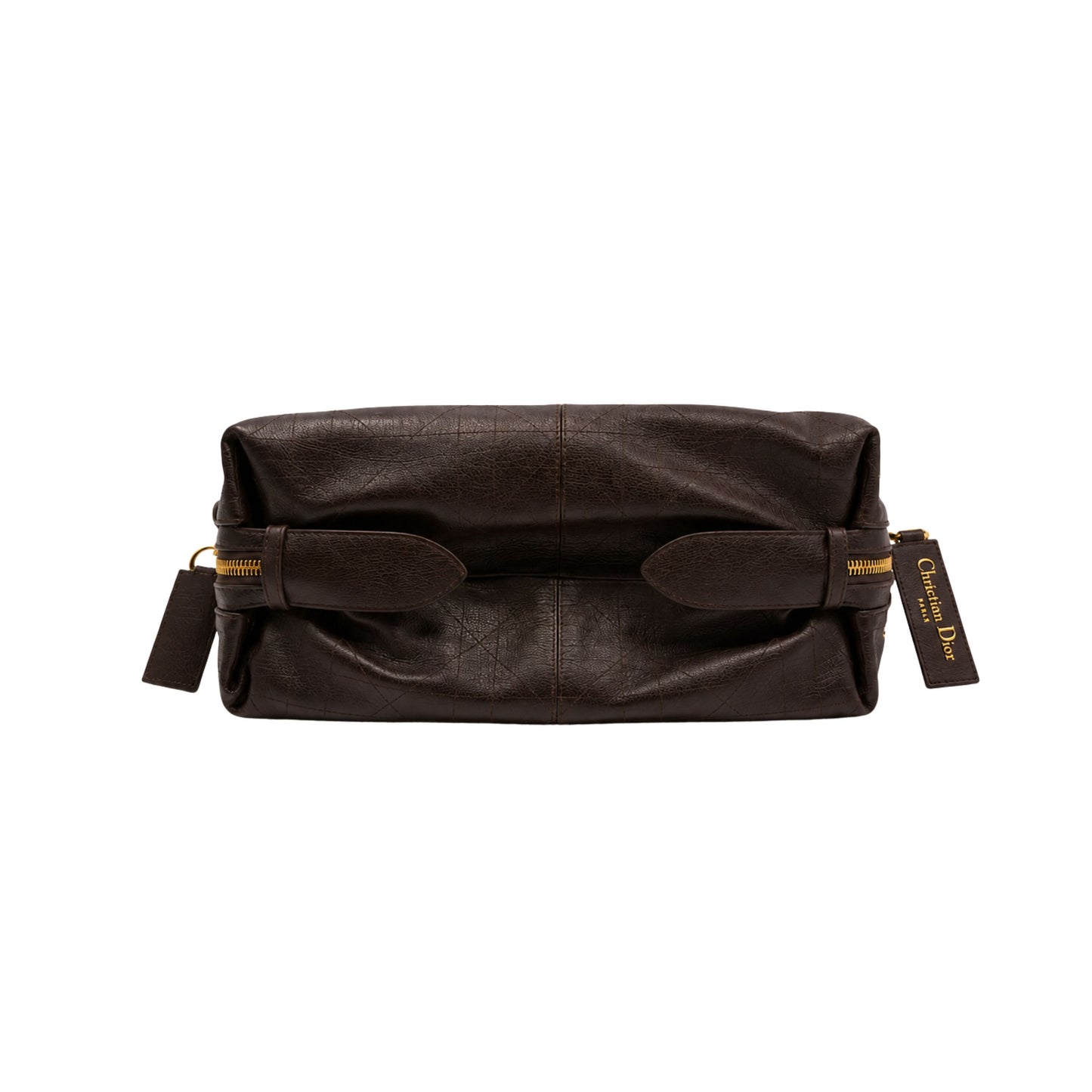 Christian Dior D-Journey Chocolate Plum Hobo Bag
