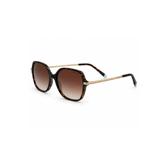 Tiffany & Co. Tortoise Oversized Sunglasses