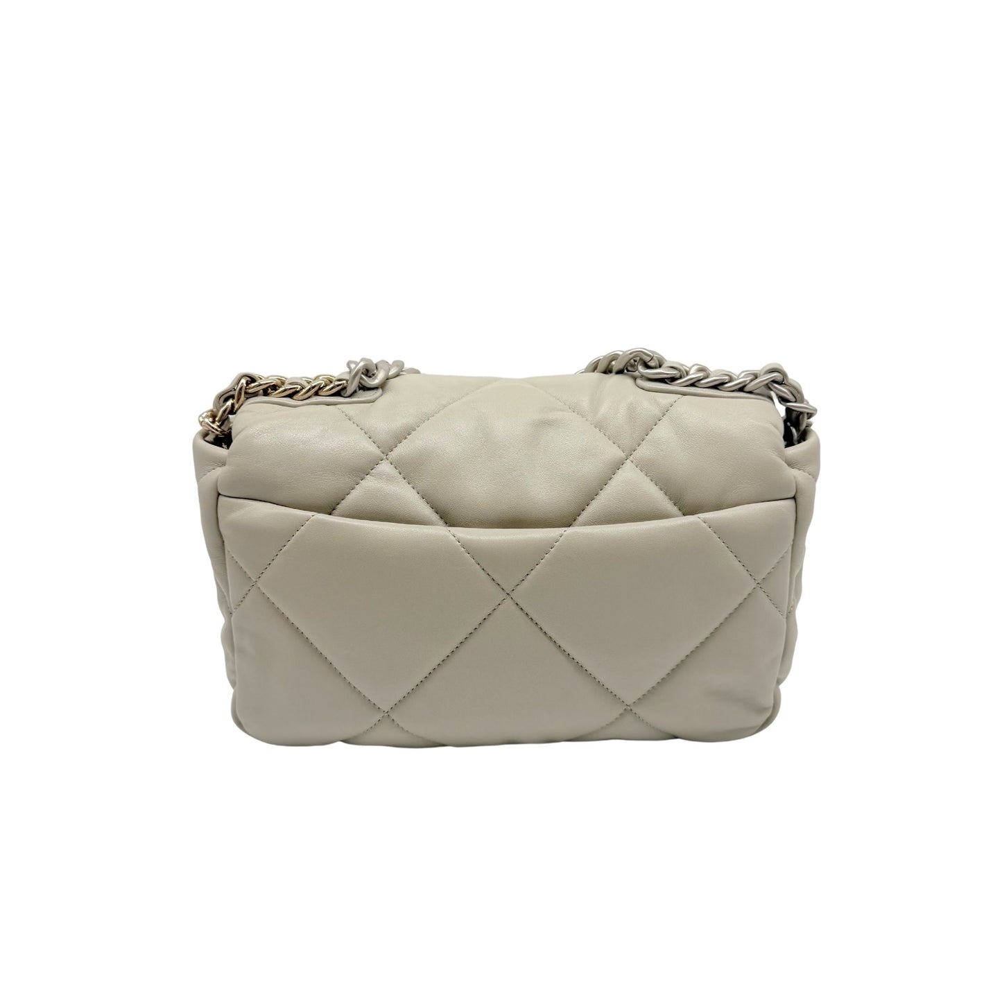 Chanel 19 Flap Bag in Medium Grey