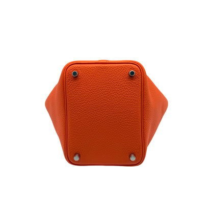 Hermès Picotin Lock 18 in Orange Minium Clemence