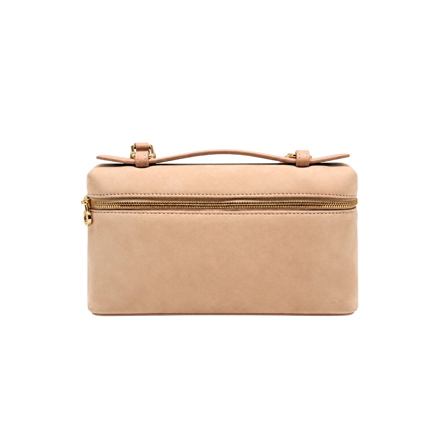 Loro Piana L19 Nude Suede Crossbody