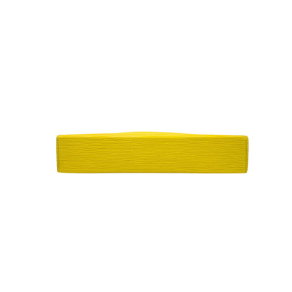 Louis Vuitton Yellow Epi Leather Pouch