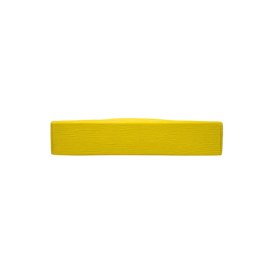 Louis Vuitton Yellow Epi Leather Pouch