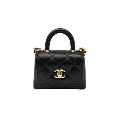 Chanel Black Nano Coco Handle