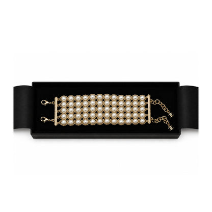 Chanel Chain and Pearl Bracelet