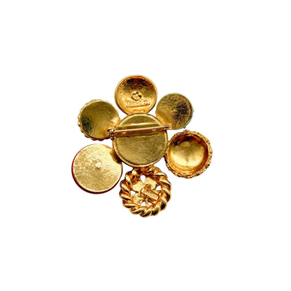 Chanel Charm Suites Gripoix Brooch