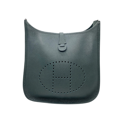 Hermes Evelyne Vert Fonce PM Palladium Hardware