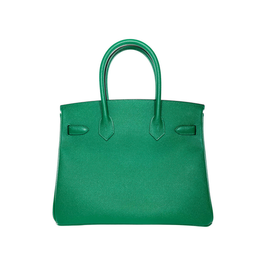 Hermes Birkin 30 Malachite Epsom Gold Hardware
