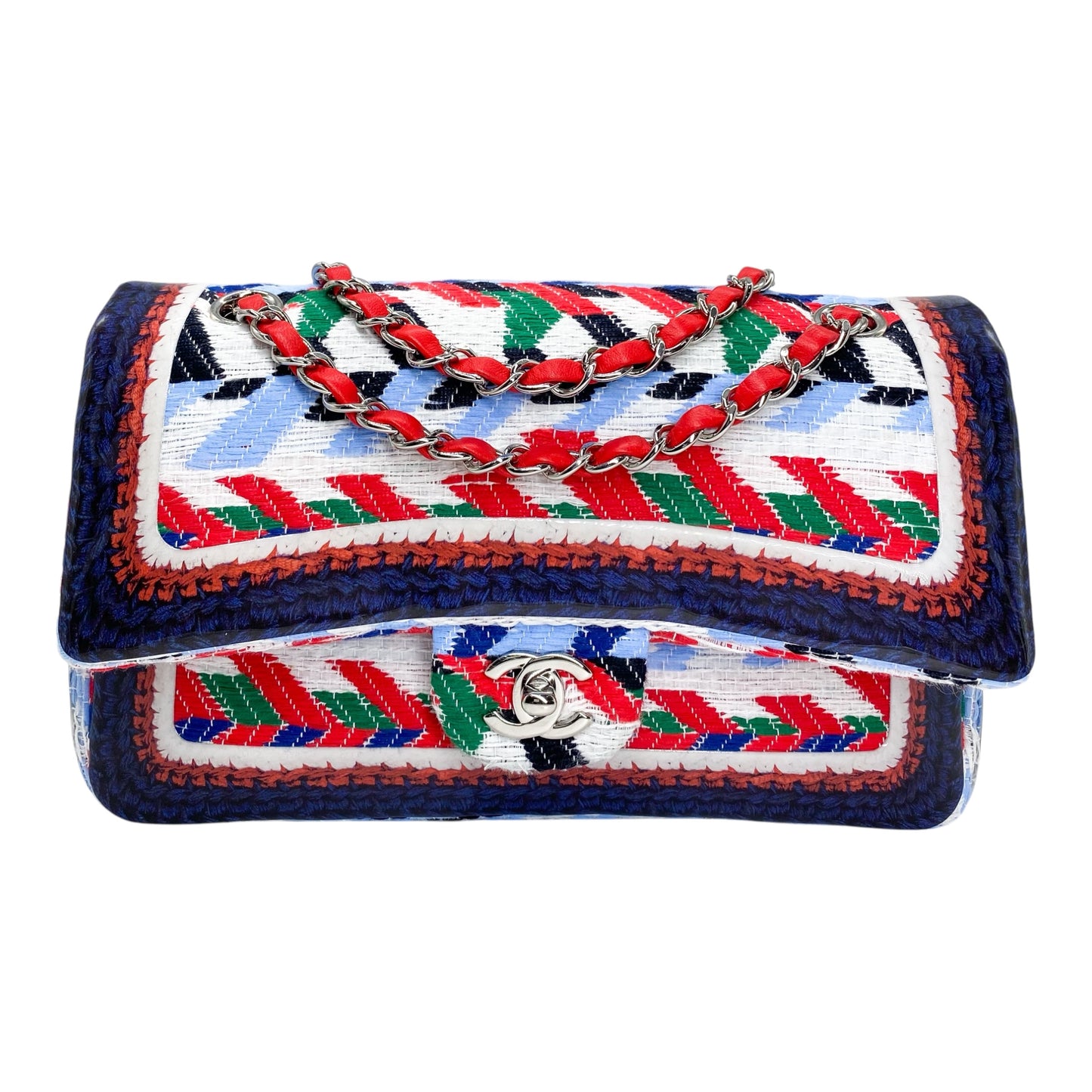 Chanel Multicolor Airplane Double Flap Bag