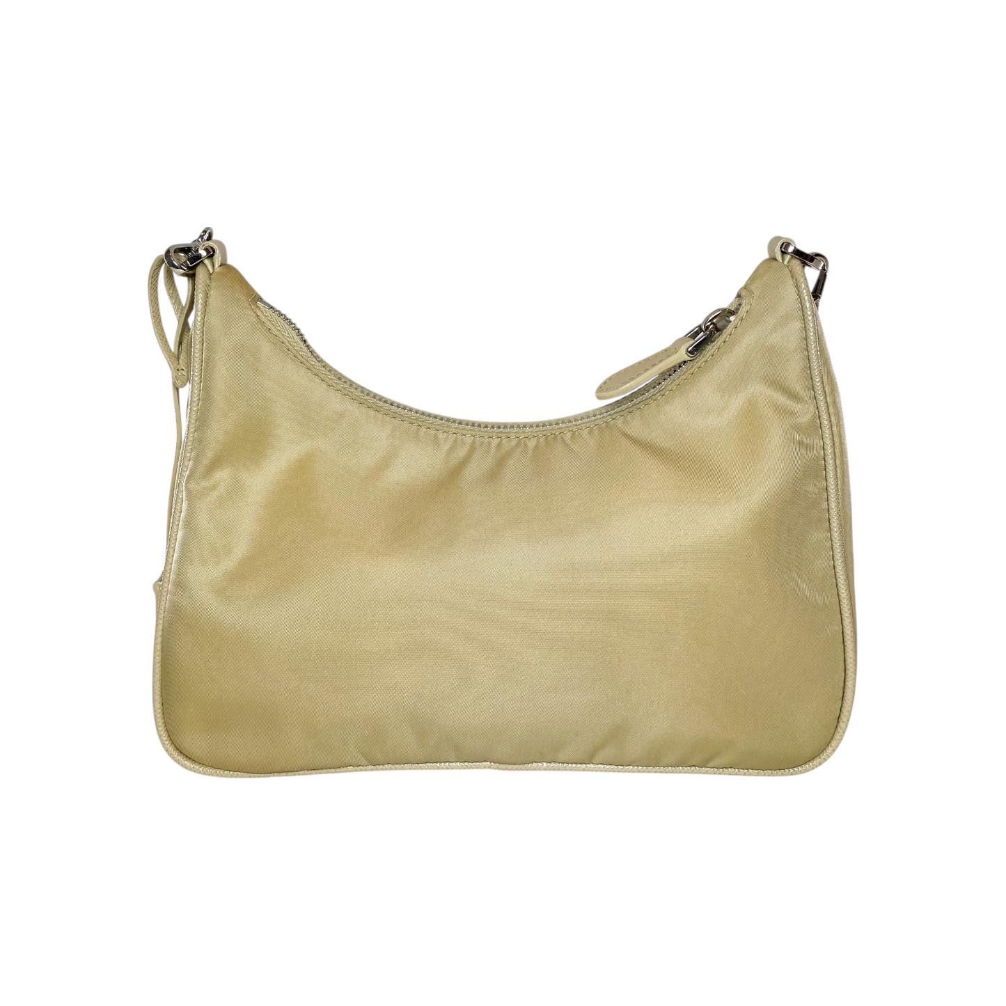 Prada Beige Re-Edition Shoulder Bag