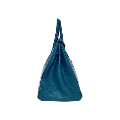 Hermes Birkin 35 Colvert Togo Gold Hardware