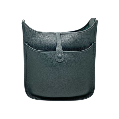 Hermes Evelyne Vert Fonce PM Palladium Hardware
