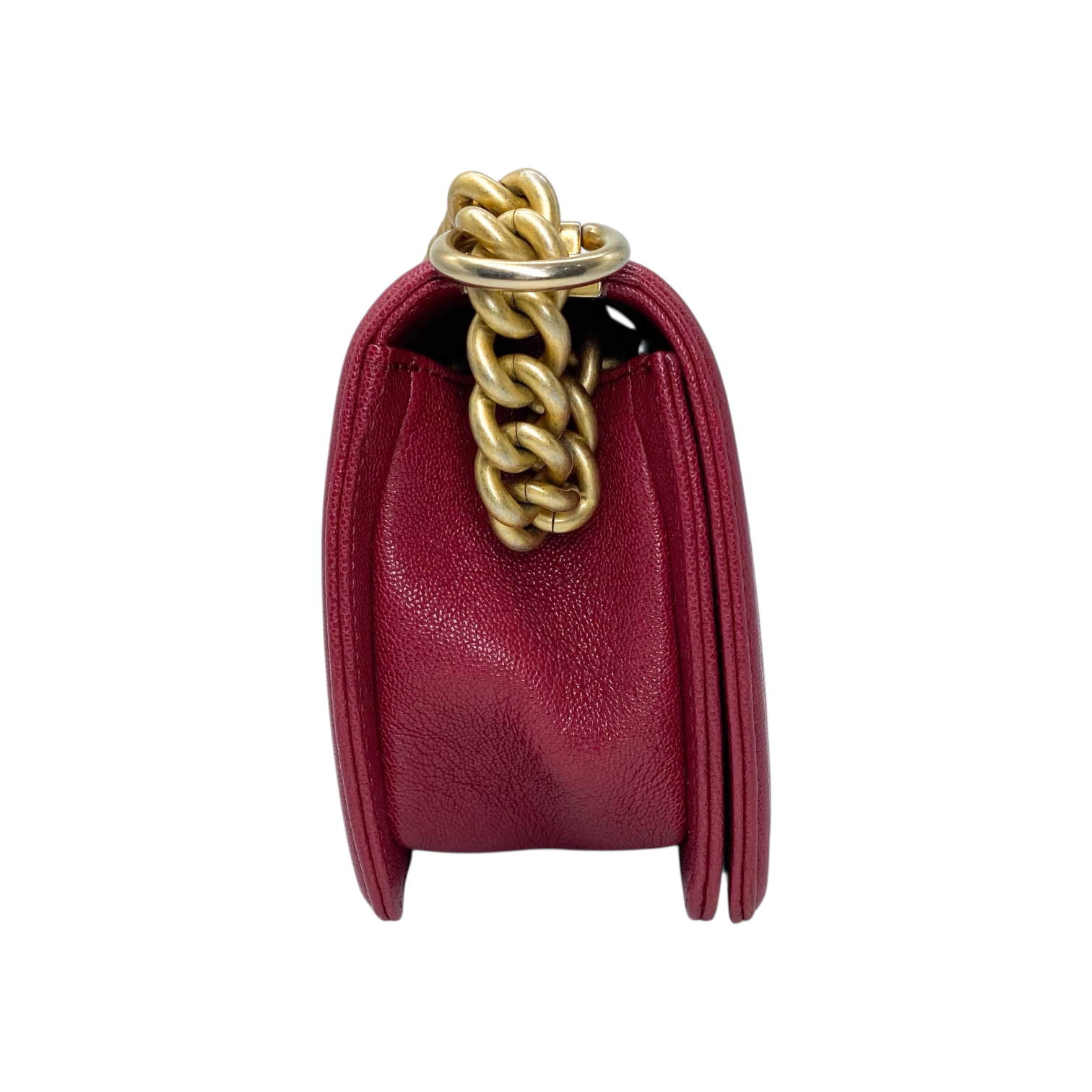 Chanel Red Mini Boy Bag