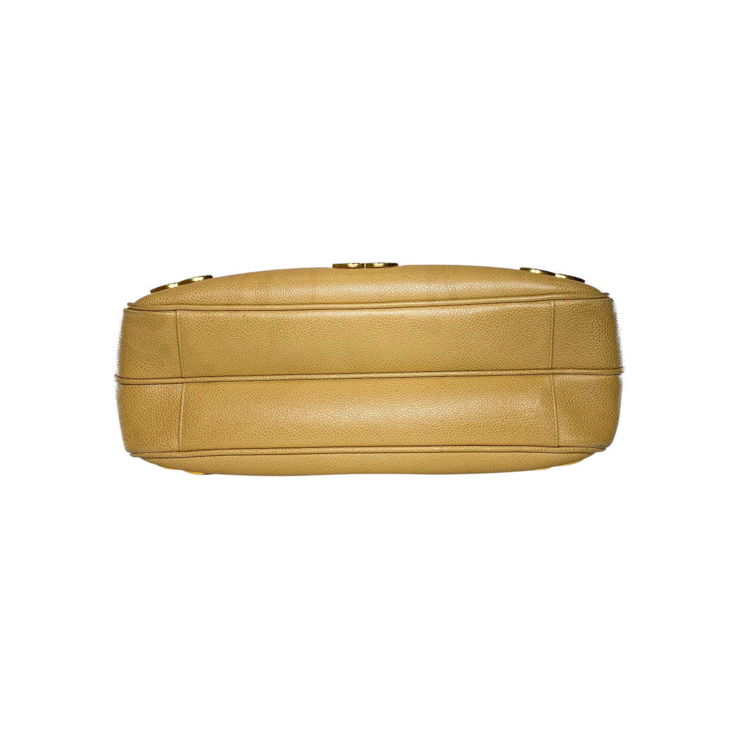 Chanel Beige Vintage Triple CC Tote