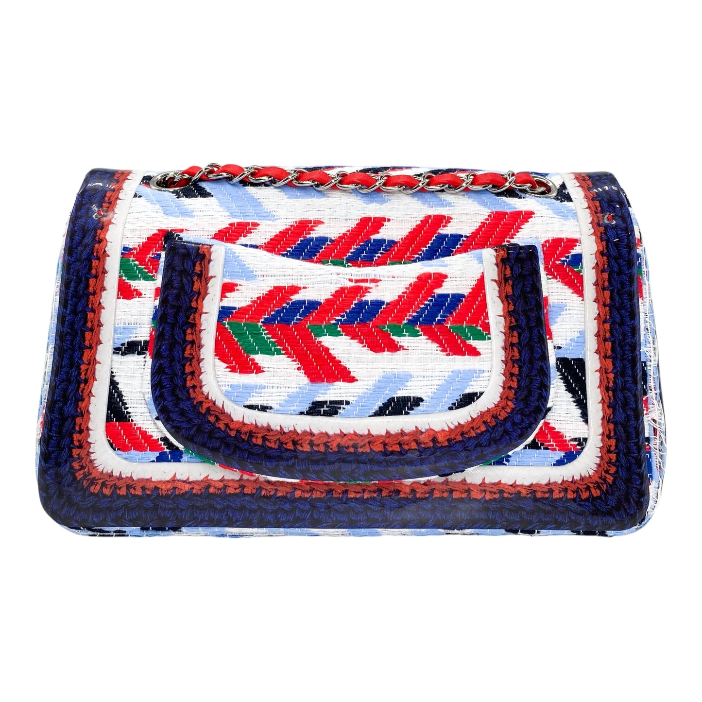 Chanel Multicolor Airplane Double Flap Bag