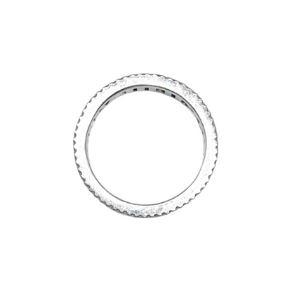 Tiffany & Co. White Gold Diamond Atlas Ring