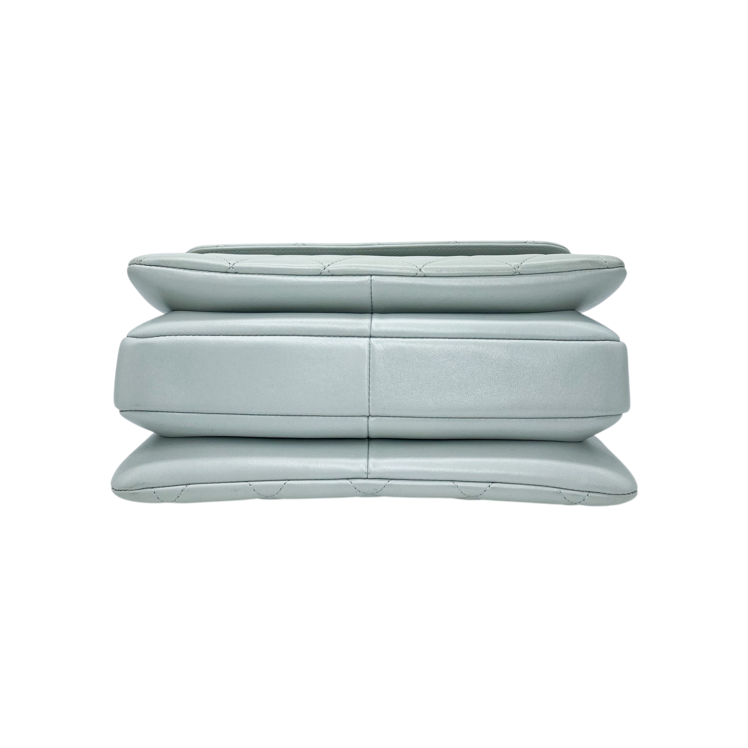 Chanel Light Grey Small Trendy Top Handle