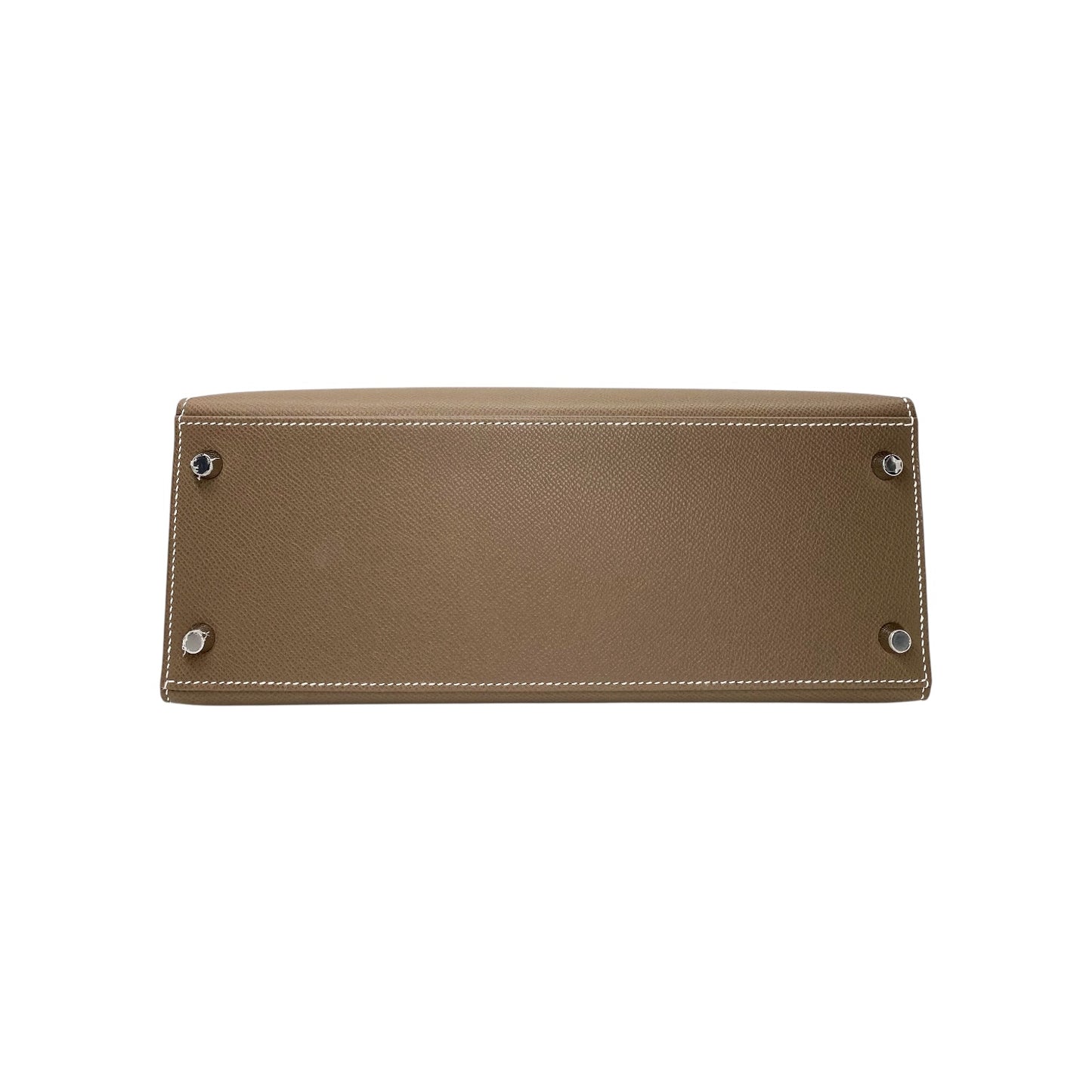 Hermes Kelly 28 Etoupe Epsom Palladium Hardware