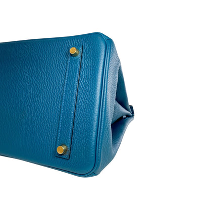 Hermes Birkin 35 Colvert Togo Gold Hardware