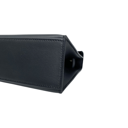 Hermes Kelly Pochette Black Swift Gold Hardware