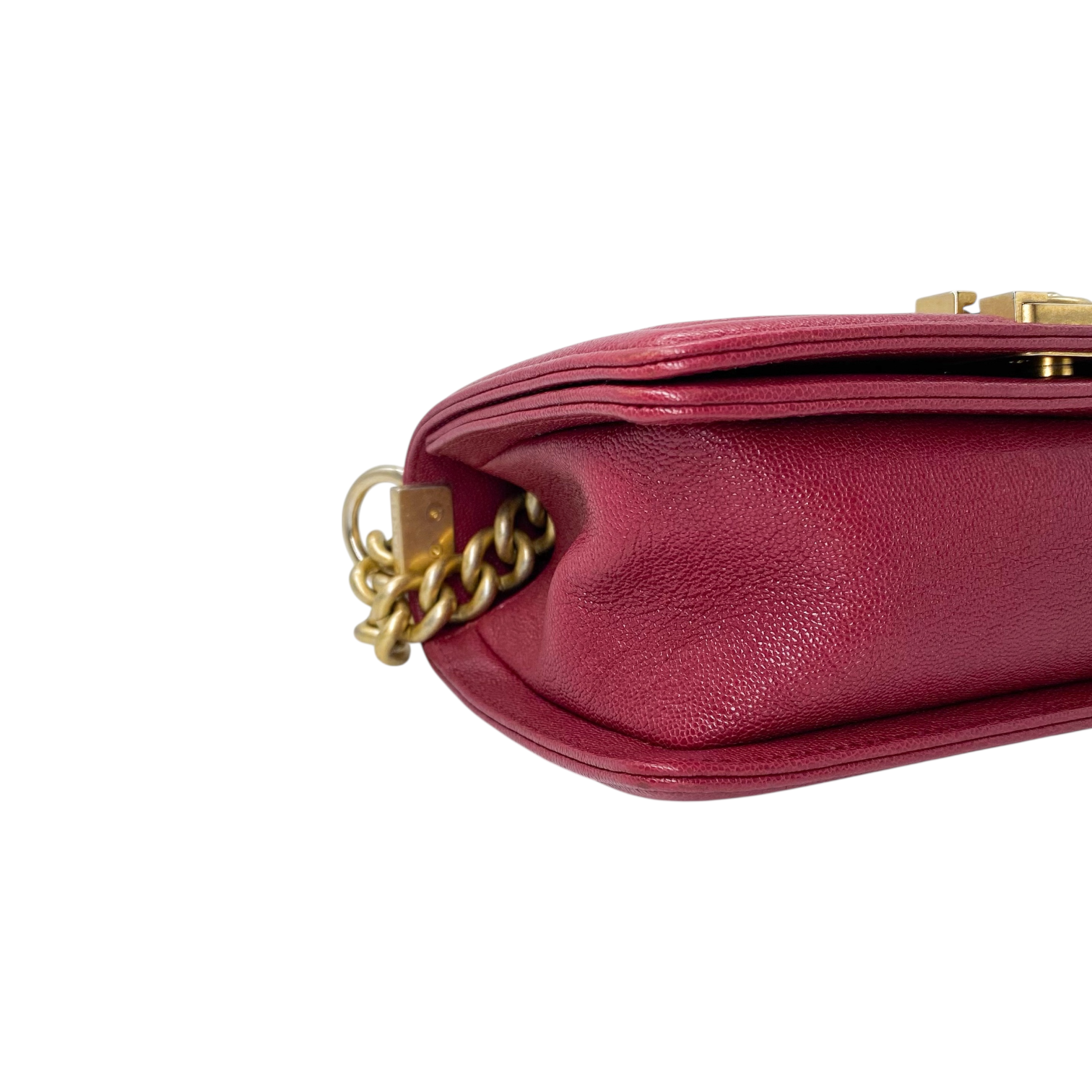 Chanel Red Mini Boy Bag
