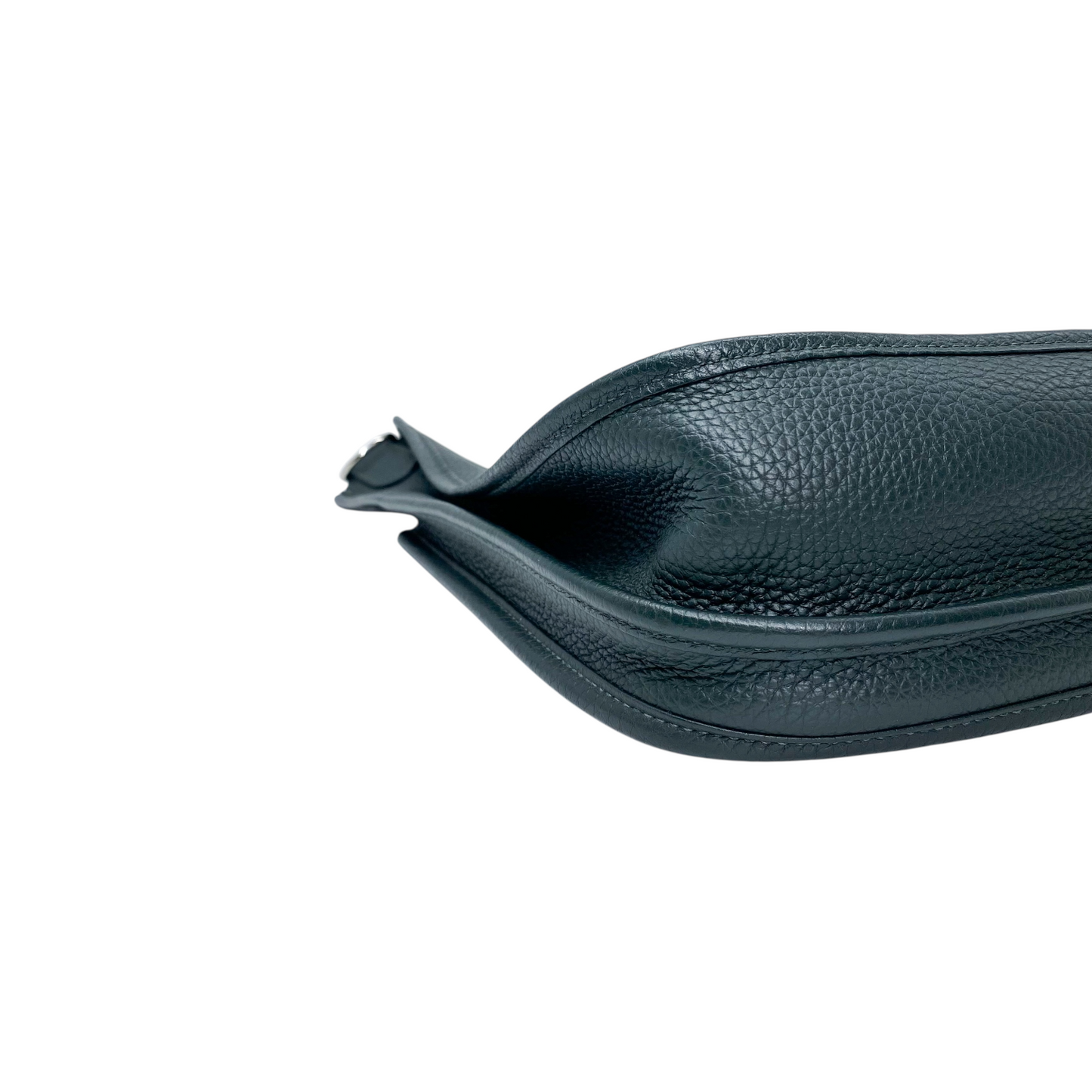 Hermes Evelyne Vert Fonce PM Palladium Hardware