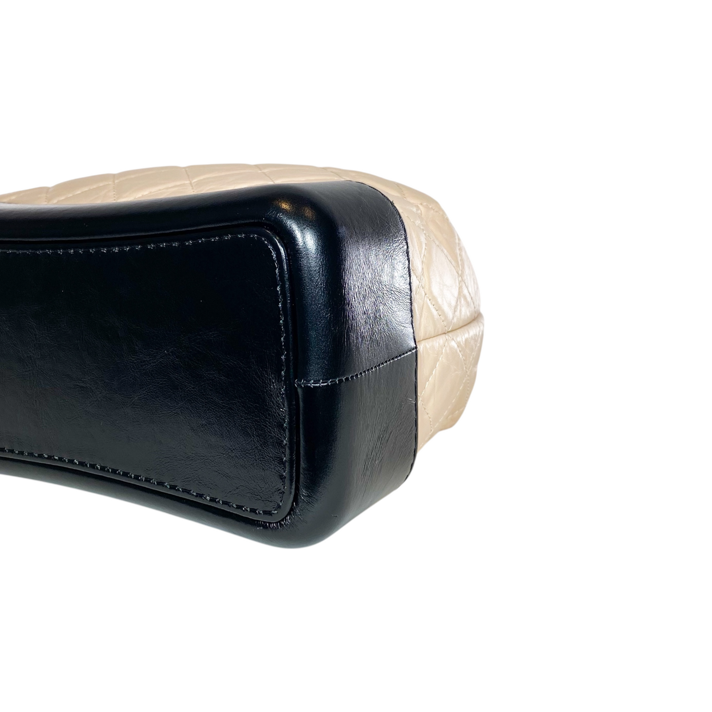 Chanel Beige Black Gabrielle Backpack