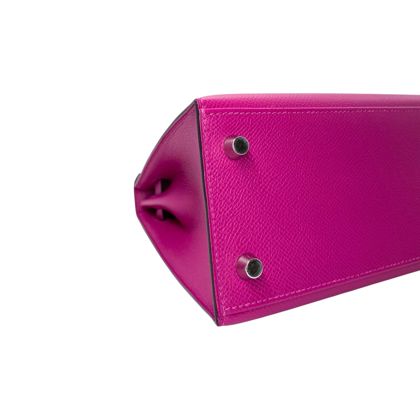 Hermes Kelly 25 Rose Poupre Epsom Palladium Hardware