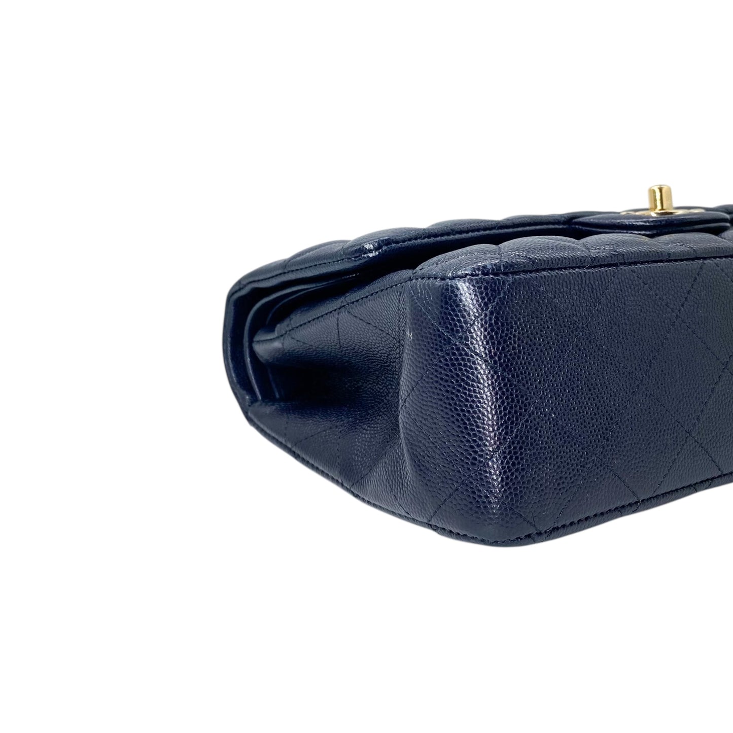 Chanel Navy Medium Double Flap Bag