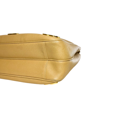 Chanel Beige Vintage Triple CC Tote