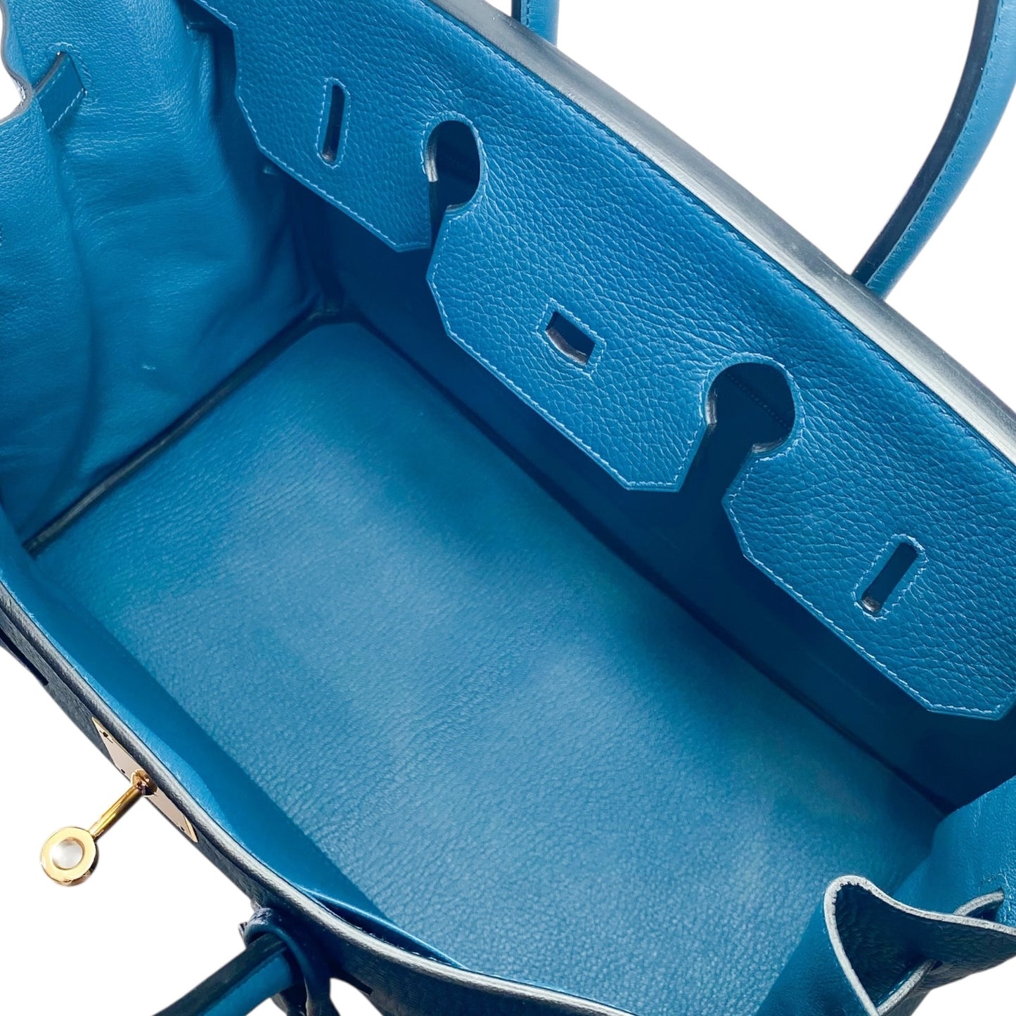 Hermes Birkin 35 Colvert Togo Gold Hardware