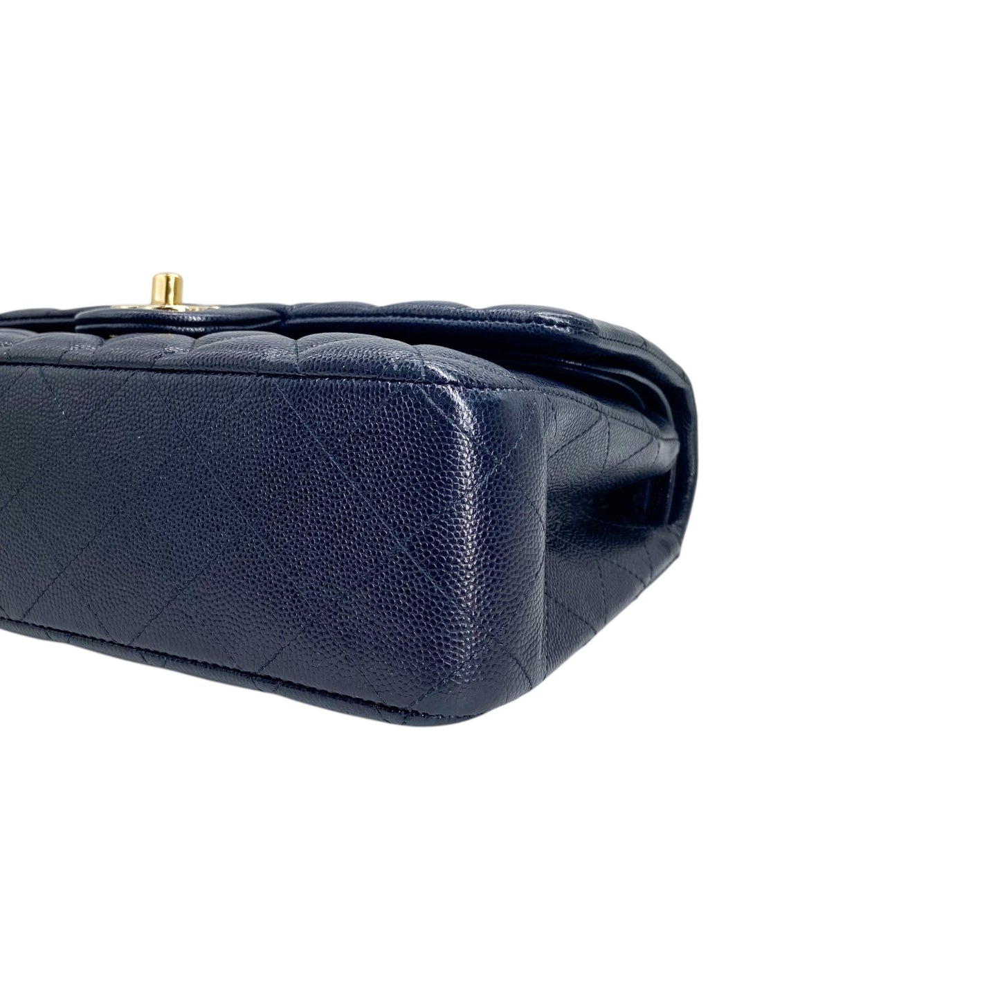 Chanel Navy Medium Double Flap Bag