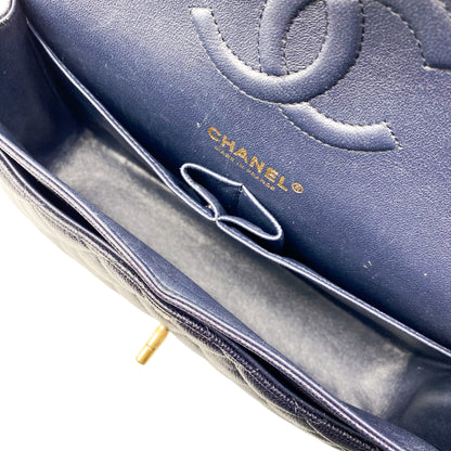 Chanel Navy Medium Double Flap Bag