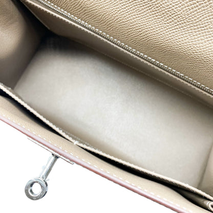 Hermes Kelly 28 Etoupe Epsom Palladium Hardware