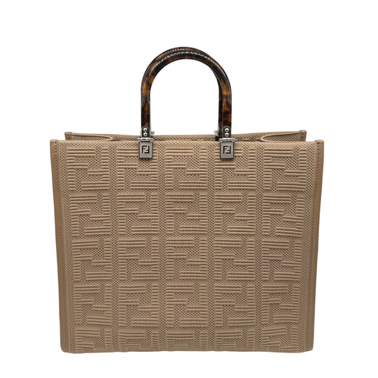 Fendi Zucca FF Sunshine Tote Medium