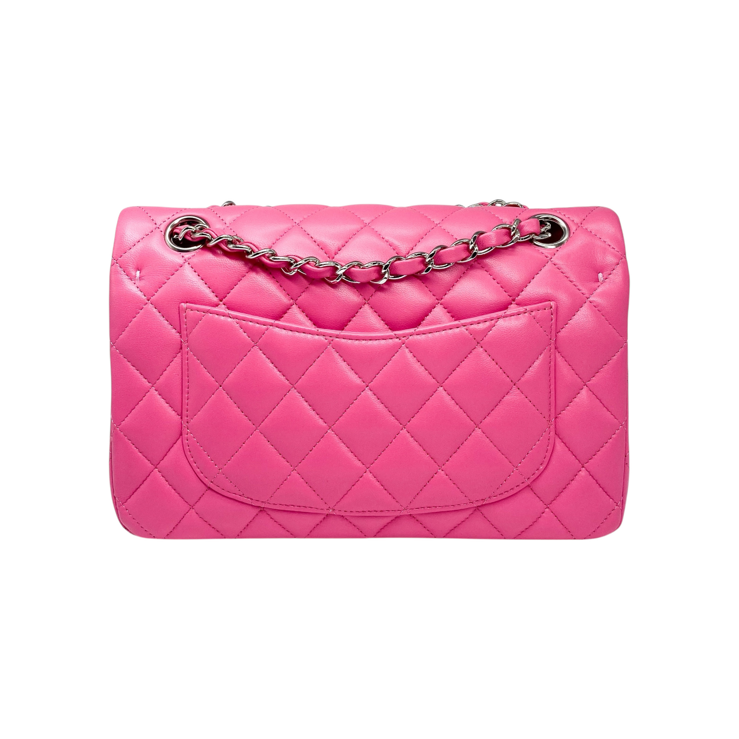 Chanel Pink Small Classic Flap Bag - Online Only