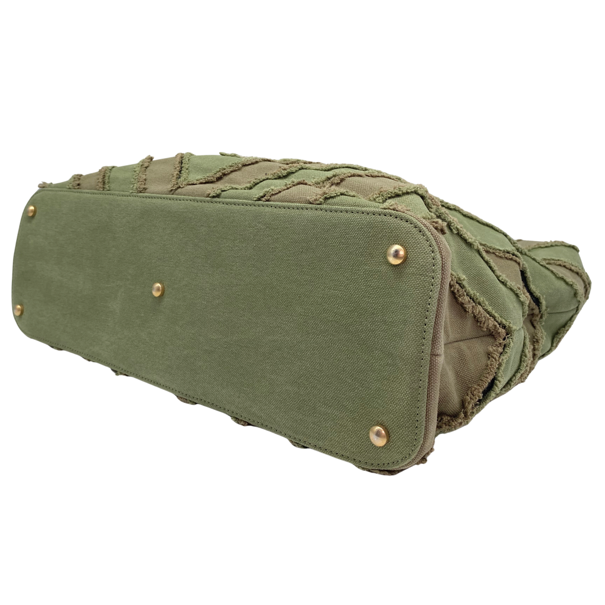 Chanel Coco Cuba Green Canvas Tote